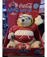 1998 Coca Cola Groovin Polar World Bear Plush 60799 Vintage Rare - $563.09 MXN