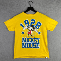 Disney Mickey Mouse Boys Tee Shirt Graphic Medium Youth Store Sleeve Kids - £6.19 GBP