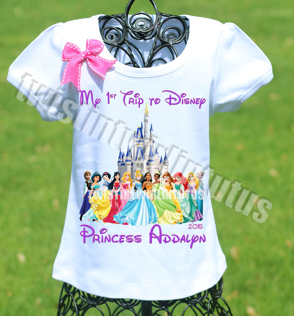 Primary image for First Trip to Disney Princesses Shirt