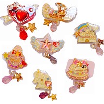 Swimmer Glittery Plastic Ring Lolita Japanese Fashion Kawaii Fairy Key Cute - £12.50 GBP