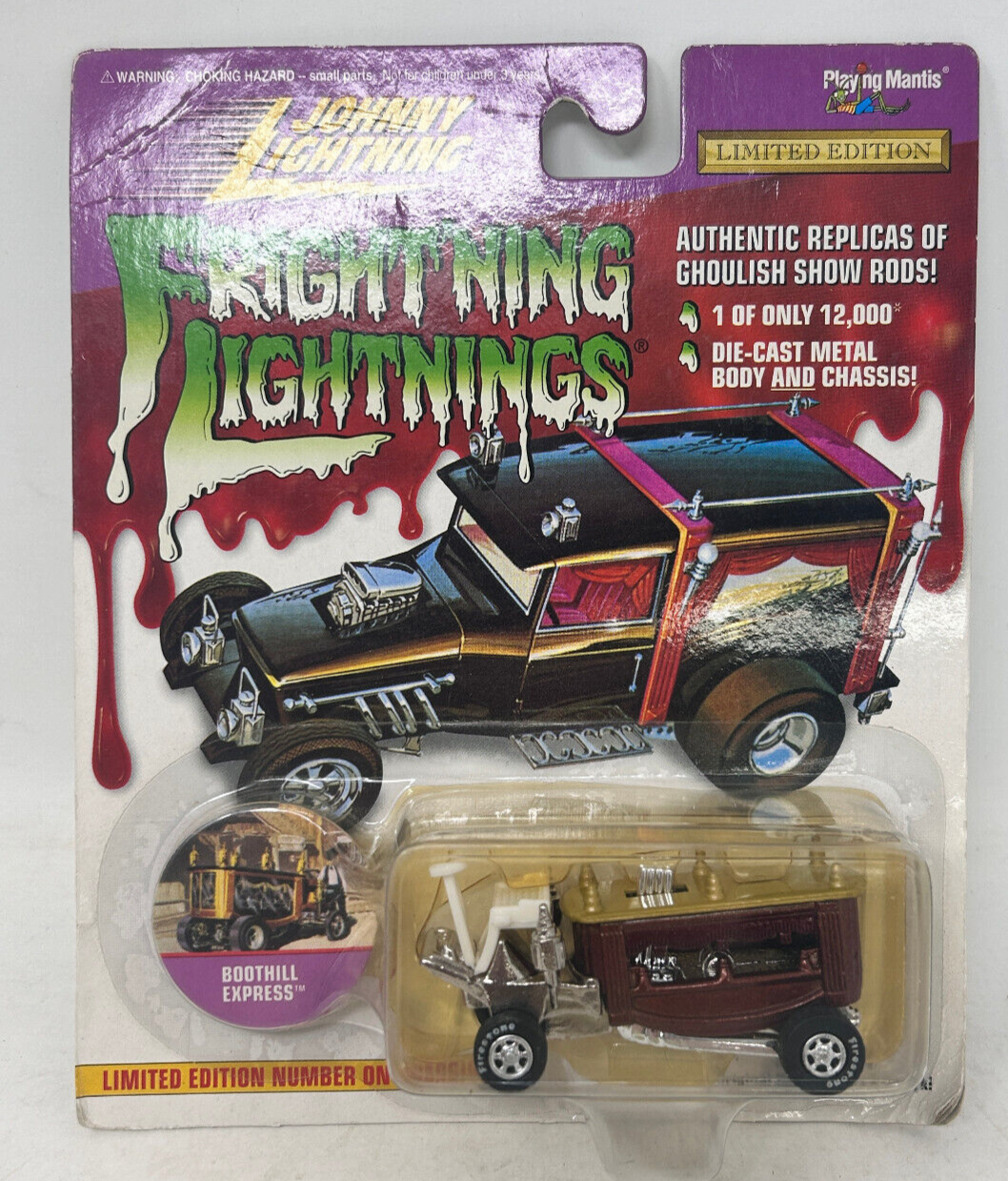 Primary image for Vintage Johnny Lightning Frightning Lightnings Brown Boothill Express