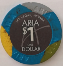 ARIA HOTEL CASINO LAS VEGAS  $1 Casino Chip - £2.97 GBP