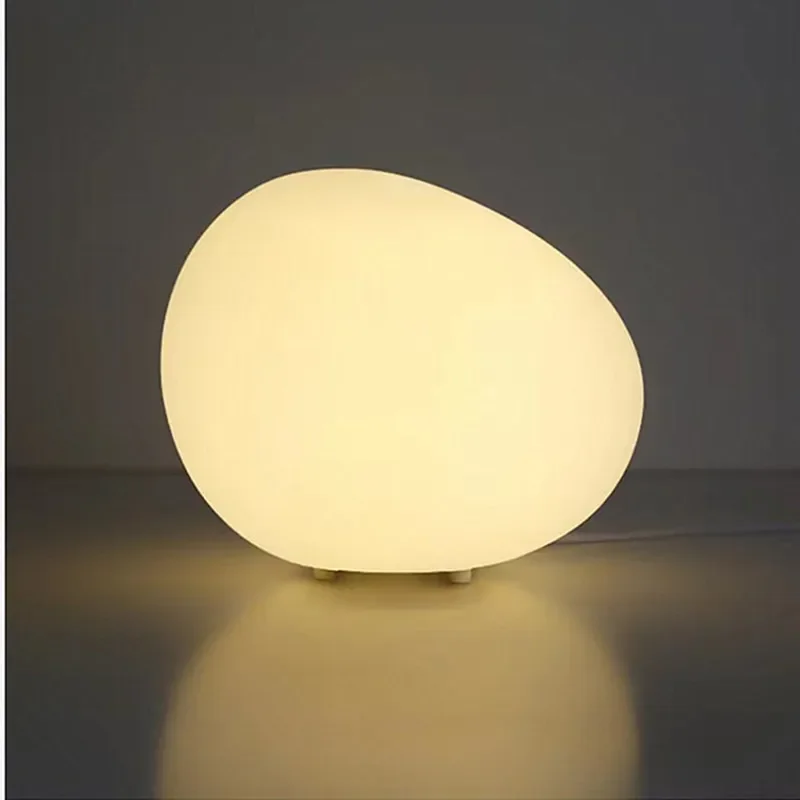 Cobblestone Night Light Modern Minimalist Atmosphere Table Top Decorativ... - $47.05+