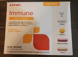 GNC Immune Vitamin Daily Pack~ 30 Day Supply!! Exp 10/22 - $12.86