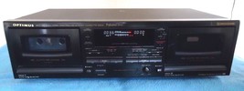 Optimus SCT-56 Double Cassette Deck, See Video ! - £64.20 GBP