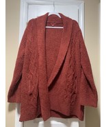 Barefoot Dreams Cozychic Cardigan Open Sweater Medium Long Sweater - $34.12 CAD