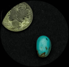5.0 cwt. Vintage Kingman High Dome Turquoise Cabochon - $18.00
