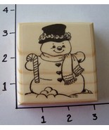 HAPPY SNOWMAN new mounted rubber stamp - €6,09 EUR
