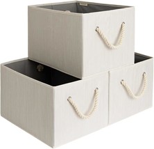 Storageworks 32L Organizing Storage Baskets, Foldable Shelves Baskets,, Pack. - £38.66 GBP