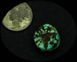 12.0 cwt. Vintage Mint Green High Dome Kingman Turquoise Cabochon - £21.57 GBP