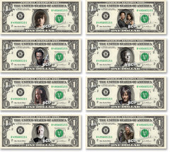 The WALKING DEAD 8 Bills Collection on REAL Money Cash Bank Note Dollar Currency - £26.88 GBP