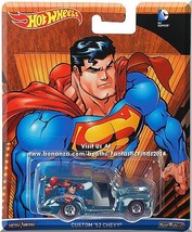 Hot Wheels - Custom &#39;52 Chevy: 2016 Pop Culture Series *Superman / Blue Edition* - £8.01 GBP