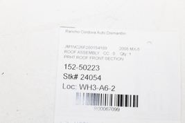 Hard Top Front Roof Section PRHT Fits 07-14 MAZDA MX-5 MIATA 67099 image 12