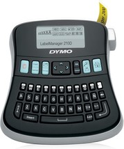 Dymo S0784440 Label Manager 210D Label Maker Qwerty Keyboard - Black/Clear - $81.94