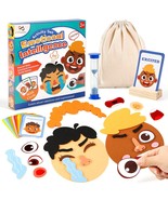 Social Emotional Learning Toy, Funny Faces Games With 28 Facial Expressi... - £31.59 GBP