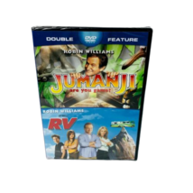 Jumanji + RV Family Comedy DVD New Robin Williams Double Feature Widescreen - £6.86 GBP