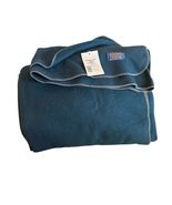 VTG Pendleton Dorm Blanket 60x90 100% Virgin Wool Utility Made In USA - $120.00