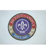 BOY SCOUTS OF AMERICA - SINCE 1910 (Patch) - $10.00