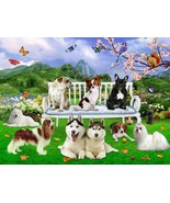 Dogs animals pets Jigsaw puzzle 250 pieces boardgame for boys girls adult - $35.99