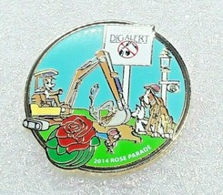 2014 Rose Parade DigAlert Lapel Pin - Pasadena, CA - £5.49 GBP