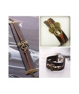 Leather Targaryen Dragon Charm Bracelet Vintage Looking Game of Thrones ... - £7.19 GBP