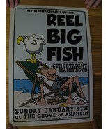 Reel Big Fish Poster Silk Screen Signed Numbered Streetlight Manifesto J... - $1,652.81 MXN