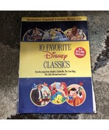 10 Favorite Disney Classics Exclusive Limited Edition CD With Packaging - $14.01 CAD