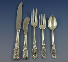 Milburn Rose by Westmorland Sterling Silver Flatware Set Service 44 Pieces - $39,583.14 MXN
