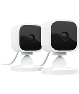 Blink Mini Indoor 1080p Smart Security Camera Plug-In Wireless (2-Pack) ... - $66.46 CAD