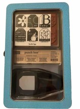 New Stampin&#39; Up! Punch Box Terrific Tags 6 Rubber Stamps Tag Punch 3 Ink Spots - £14.82 GBP