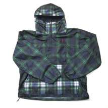 NWT Polo Ralph Lauren Plaid Water-repellent Popover Jacket in Gordon Pla... - £71.64 GBP