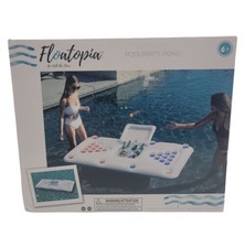 Pool  Party Floating Beer Pong Cooler Float, Game - £64.10 GBP