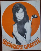 Showboat Hotel Casino Gazette Las Vegas Nevada Vol 3 No.8 Aug 31 1968 - £20.05 GBP