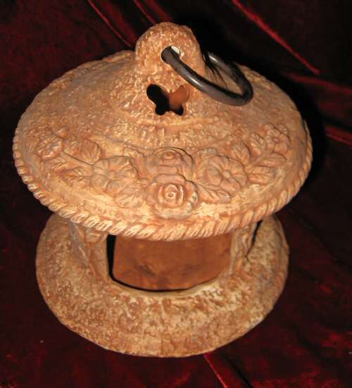 RUSS Berrie Ceramic Bird Feed Candle Holder 100518 - $12.50