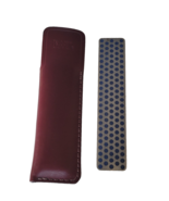 DMT Pocket Hone 4 X ⅞ Diamond Knife Sharpener Extra Coarse Grit w/Leathe... - $18.70