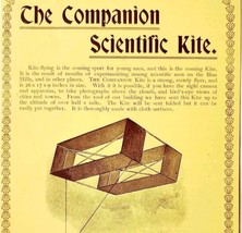 Perry Mason Scientific Kite Companion 1897 Advertisement Victorian Toys ... - £20.07 GBP