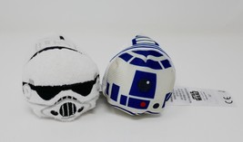 Disney Star Wars 3&quot; Tsum Tsum Plush Stuffed Toys R2D2 Stormtrooper - £9.66 GBP