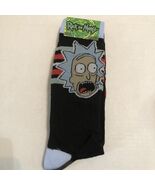 Adult Swim Rick And Morty Mens 2 Pair Of Novelty Crew Socks Shoe Size 6-... - $180.15 MXN
