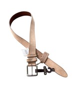 Vintage Coach Leather Belt Nubuc Cowhide Stone 3873 Mens 36 New with Tag... - $1,476.23 MXN