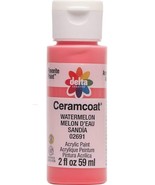 Ceramcoat Acrylic Paint 2oz Watermelon - Opaque - £10.12 GBP