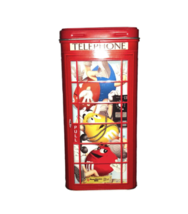 2002 Phone Booth Limited Edition M&amp;M Tin Can - £18.09 GBP