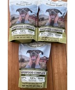 Superfood Complete Beef Adult Dog Food Air Dried 24oz Ea Lot of 3 - €69,64 EUR