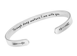 Inspirational Gifts for Women Girls Stainless Cuff - $44.10