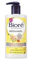 SHIP N 24HR-Bioré Witch Hazel Pore Clarifying Cooling Cleanser, 1ea 6.77 oz blt - £11.50 GBP