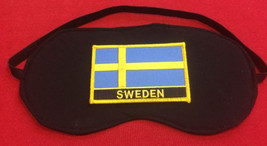 New SWEDEN SLEEP MASK Eye Winter Olympics Face Sleepwear Soccer World Cu... - €12,06 EUR