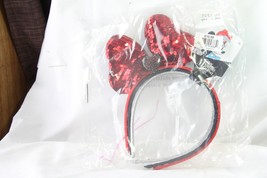 Disney Item (new) MINNIE MOUSE HEAD BAND 3 PC SET - RED, BLACK &amp; SILVER - $14.08