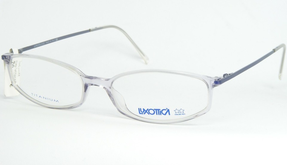 LUXOTTICA LU 1803 L959 LIGHT VIOLET CLEAR EYEGLASSES GLASSES 49-15-135mm... - $32.67