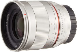Silver Rokinon 35Mm F1.2 High Speed Wide Angle Lens For Fujifilm X Mount. - £387.62 GBP