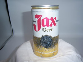 KN - 1970&#39;s JAX Beer Pearl Brewing Co San Antonio Tx ALUM 12 oz EMPTY be... - $114.21 MXN