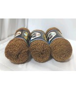 Lot of 3 Skeins Lion Brand Homespun Yarn Color 326 Ranch Free Pattern - $559.77 MXN